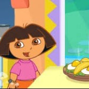 Dora Cooking in la Cucina