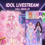 Idol Livestream: Doll Dress Up