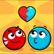 Red And Blue Ball Cupid Love