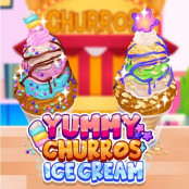 Yummy Churros Ice cream