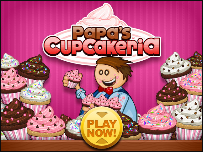 Papa's Cupcakes Cooking Games